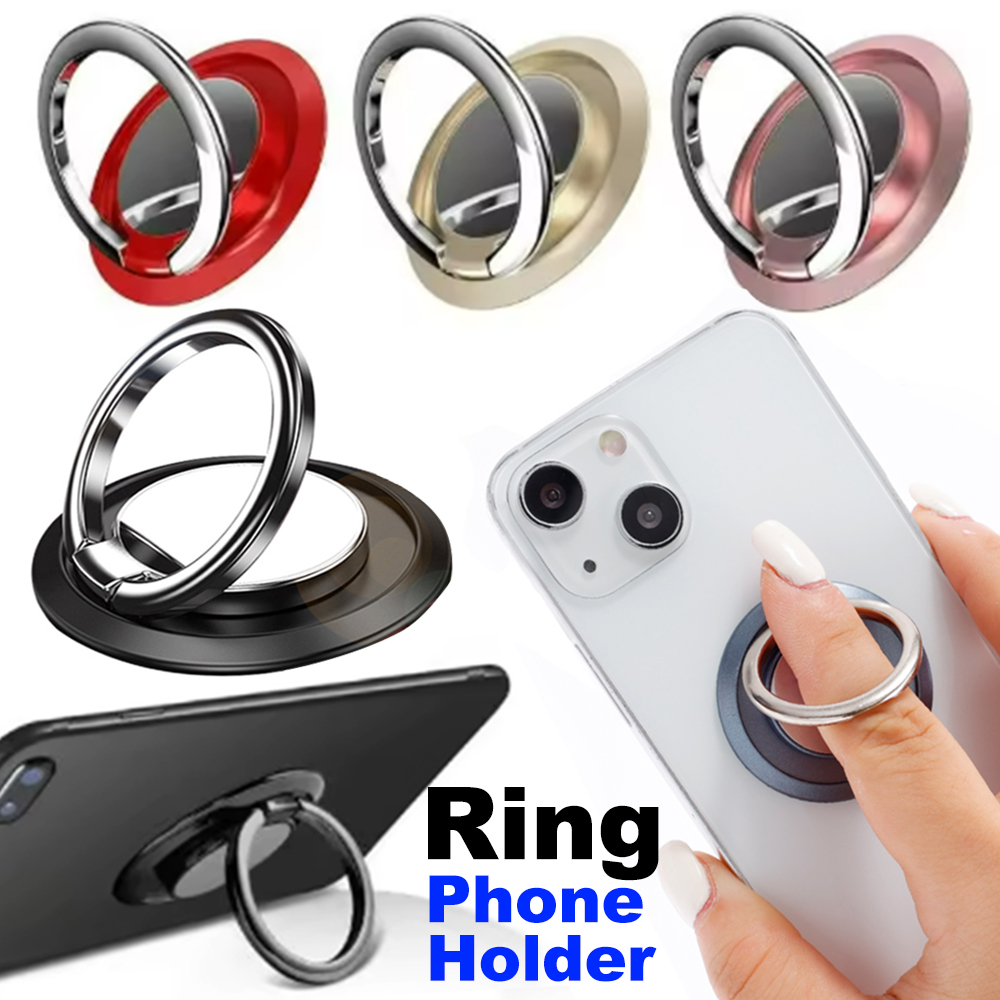 Phone Accessories And Gadgets - 360Rotating Finger Ring Phone Holder Stand