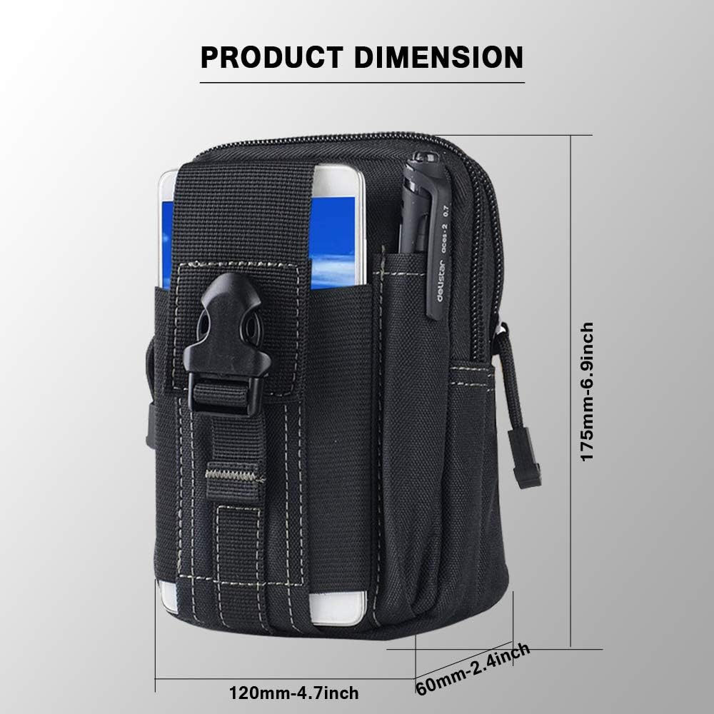 Tactical Molle Belt Pouch Mili - đánh giá và giá Phone Accessory