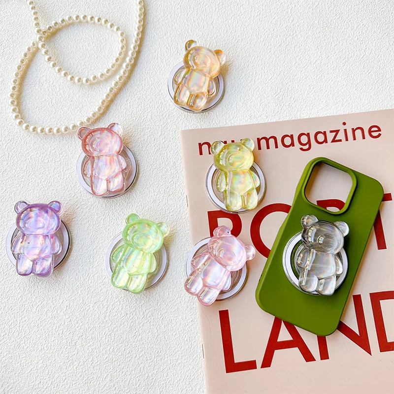 Cartoon Cute Laser Bear Magnet - đánh giá và giá Phone Accessories Vending Machine