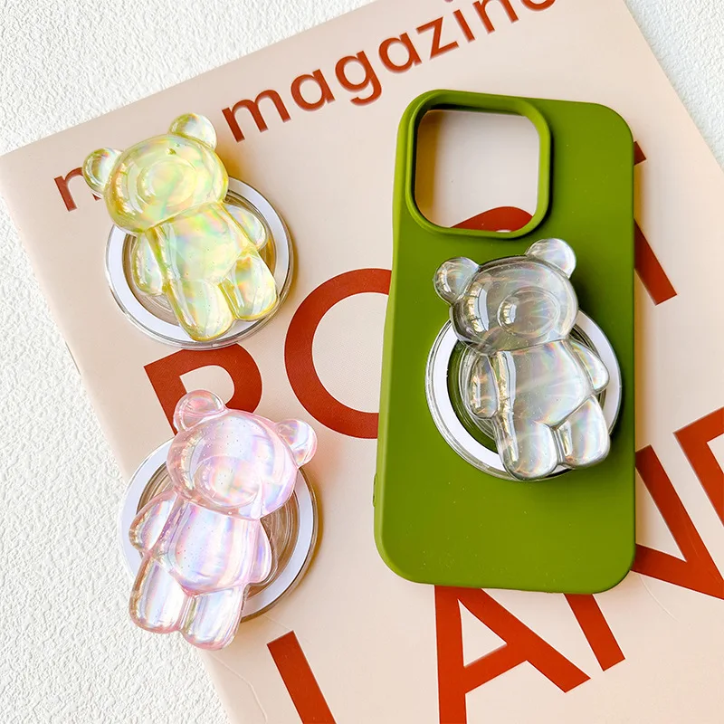 Cartoon Cute Laser Bear Magnet - đánh giá và giá Phone Accessories Vending Machine