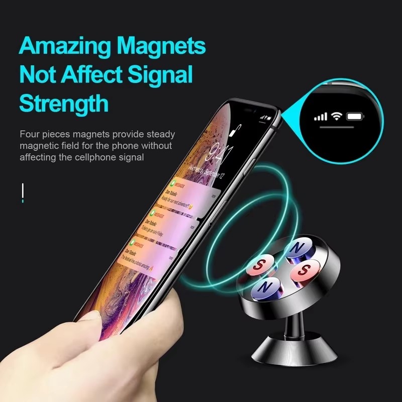 Magnetic Car Phone Holder Magn - đánh giá và giá Phone Accessory