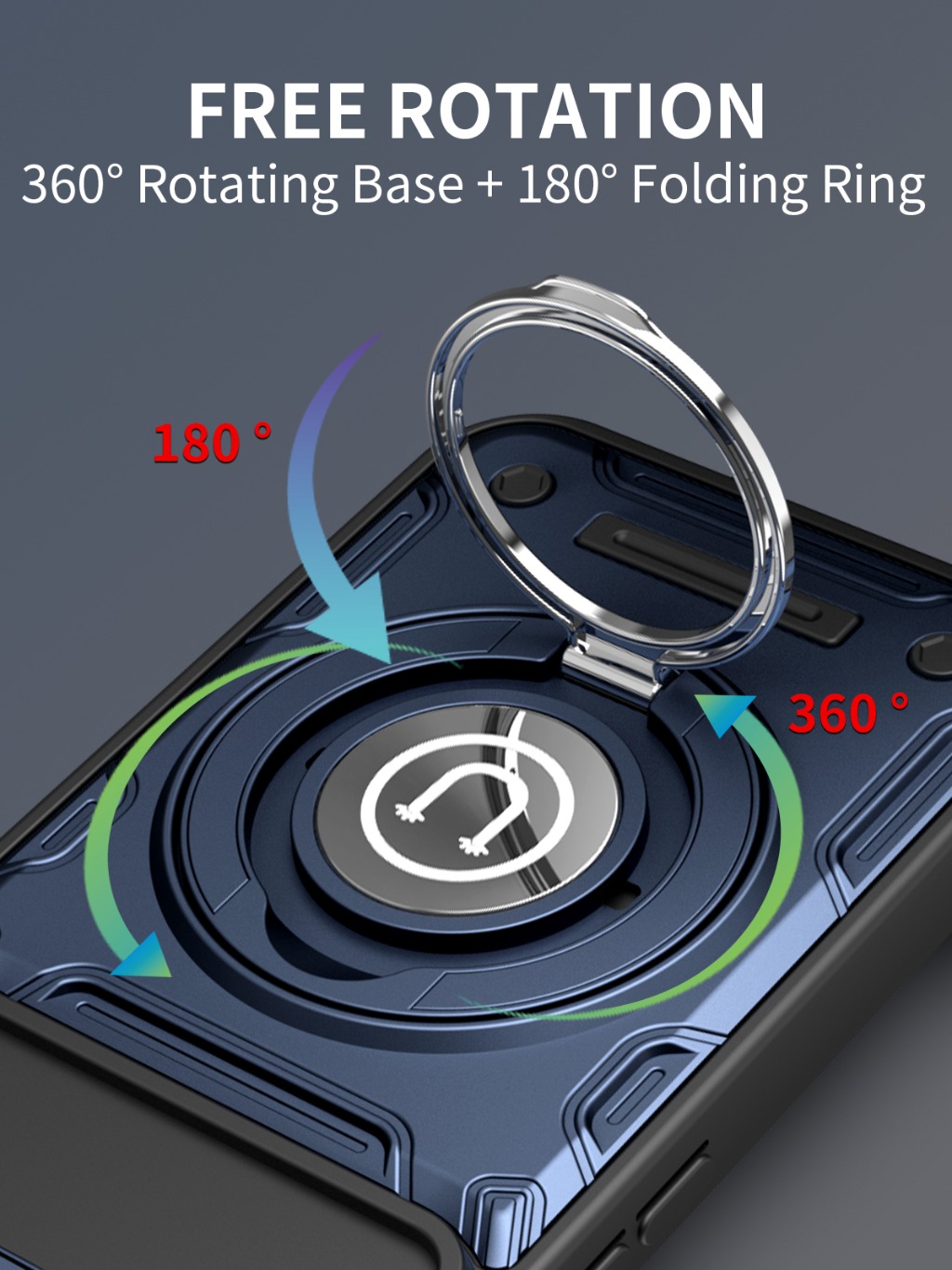 Magnetic Car Mount 360° Ring K - đánh giá và giá Phone Kickstand Ring
