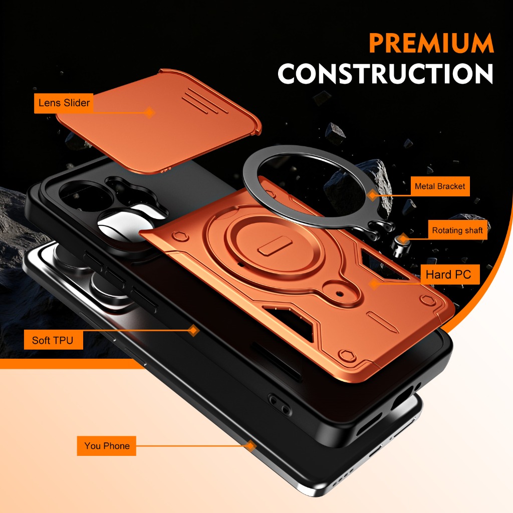 Armor Shockproof Phone Case wi - đánh giá và giá Phone Kickstand Ring