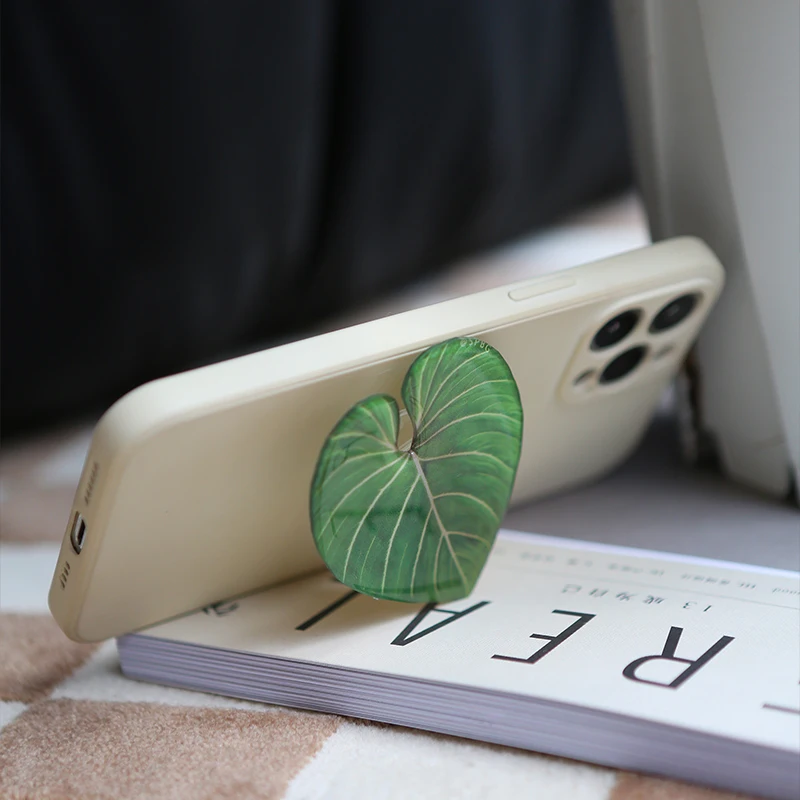 Glossy Simulation Leaf Phone H - đánh giá và giá Phone Accessories Vending Machine